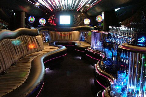 your party starts here, hen night limousine